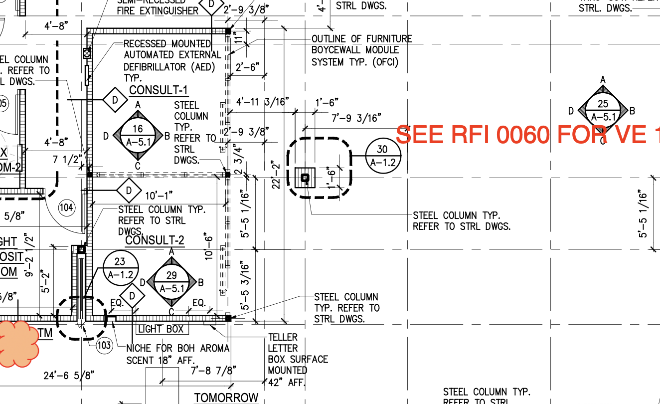 Example of a median engineering drawing - not a good one, not a bad one. Just to give you a taste.