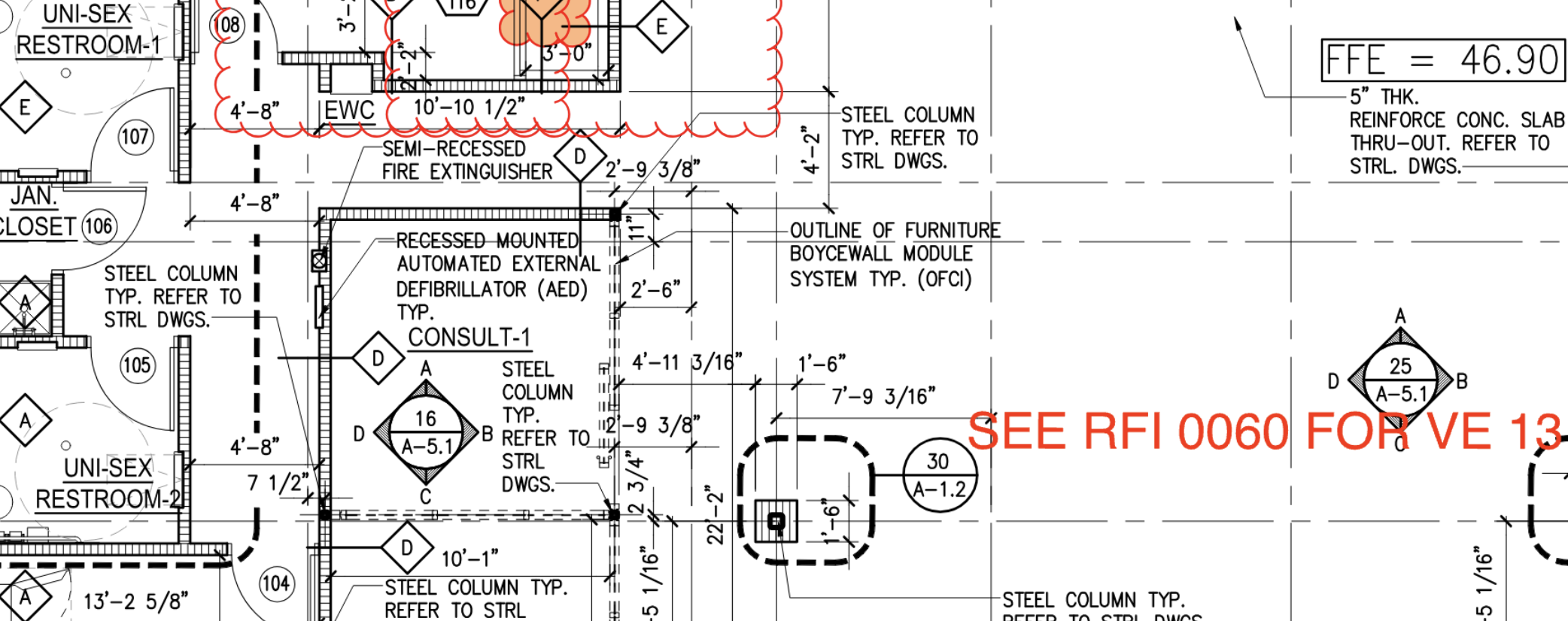 Example of a median engineering drawing - not a good one, not a bad one. Just to give you a taste.